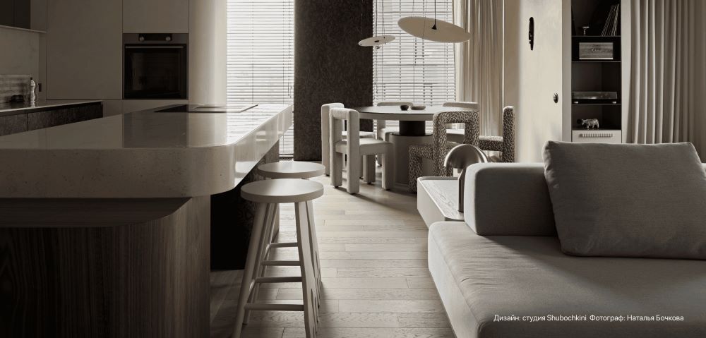 Интерьер с кварцевым паркетом 2